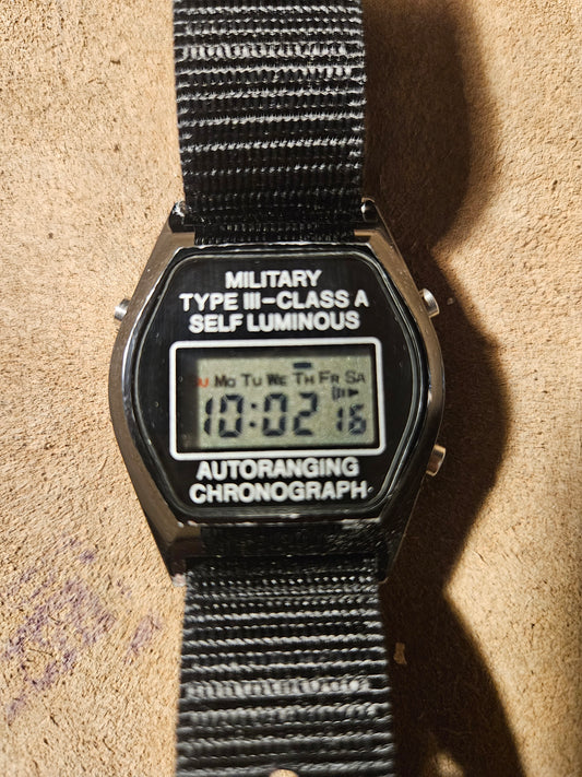 Military USAF Stocker and Yale Type III watch from the 1980s.