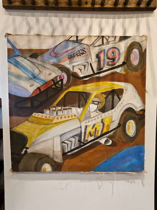 Collection Of Race Car Americana from the 1960s-1980s