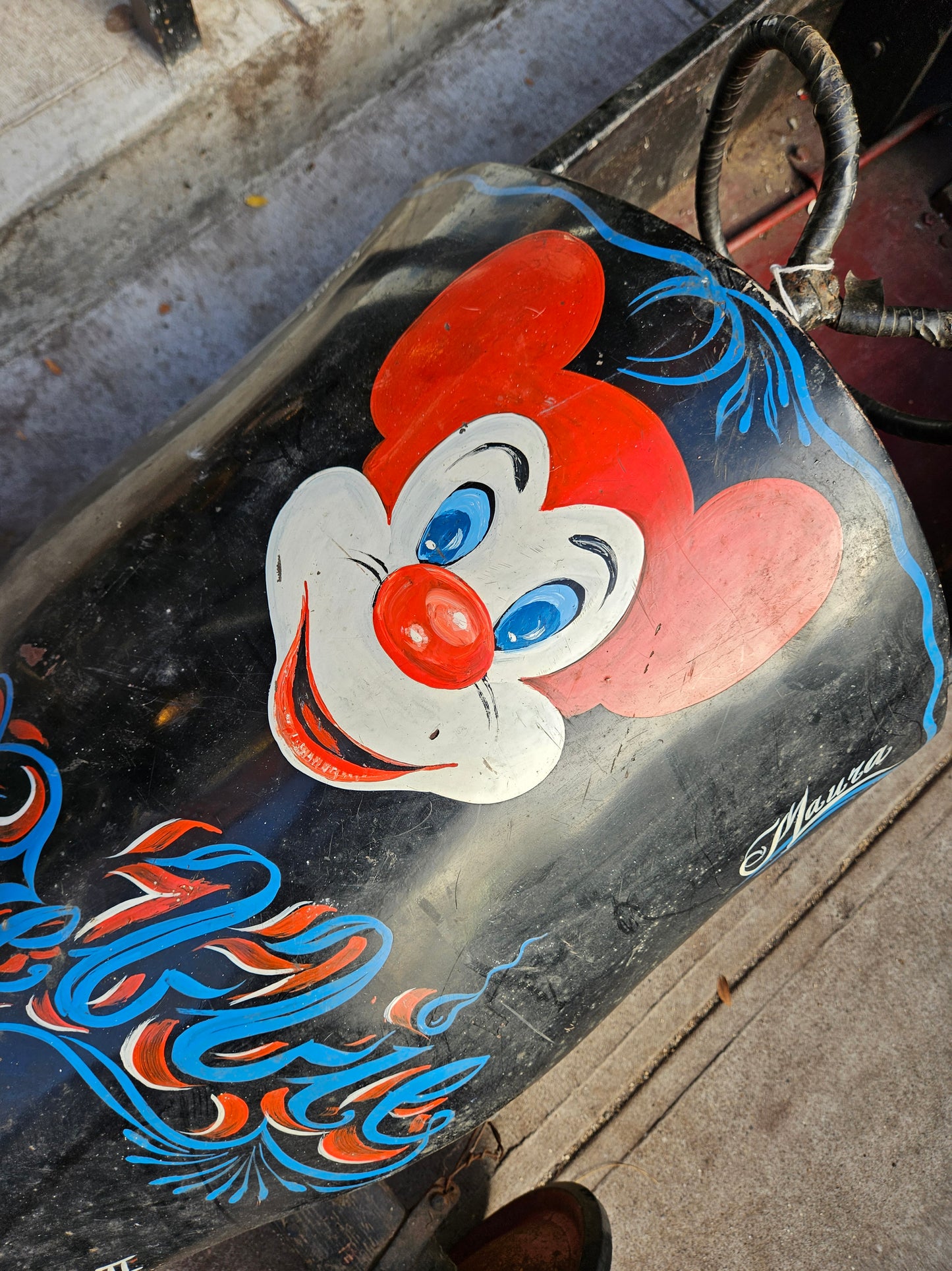 Soap box derby car from the 1960s from Waterbury Connecticut