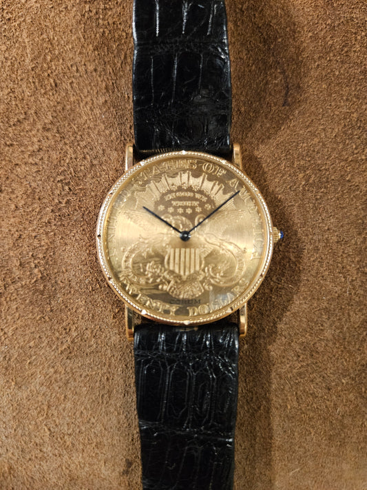 Corum Twenty Dollar US coin Watch from the 1980s