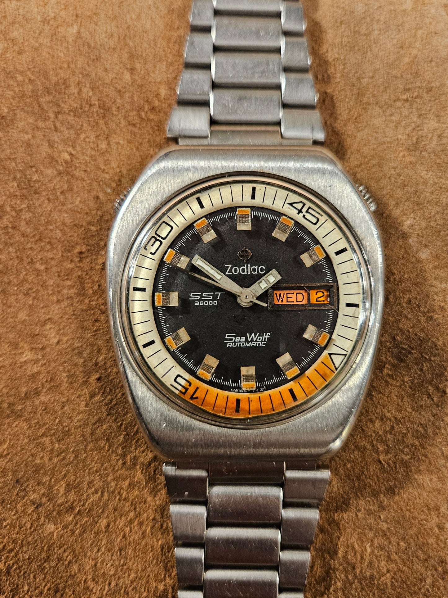 Zodiac Sea Wolf SST Watch from the 1970s