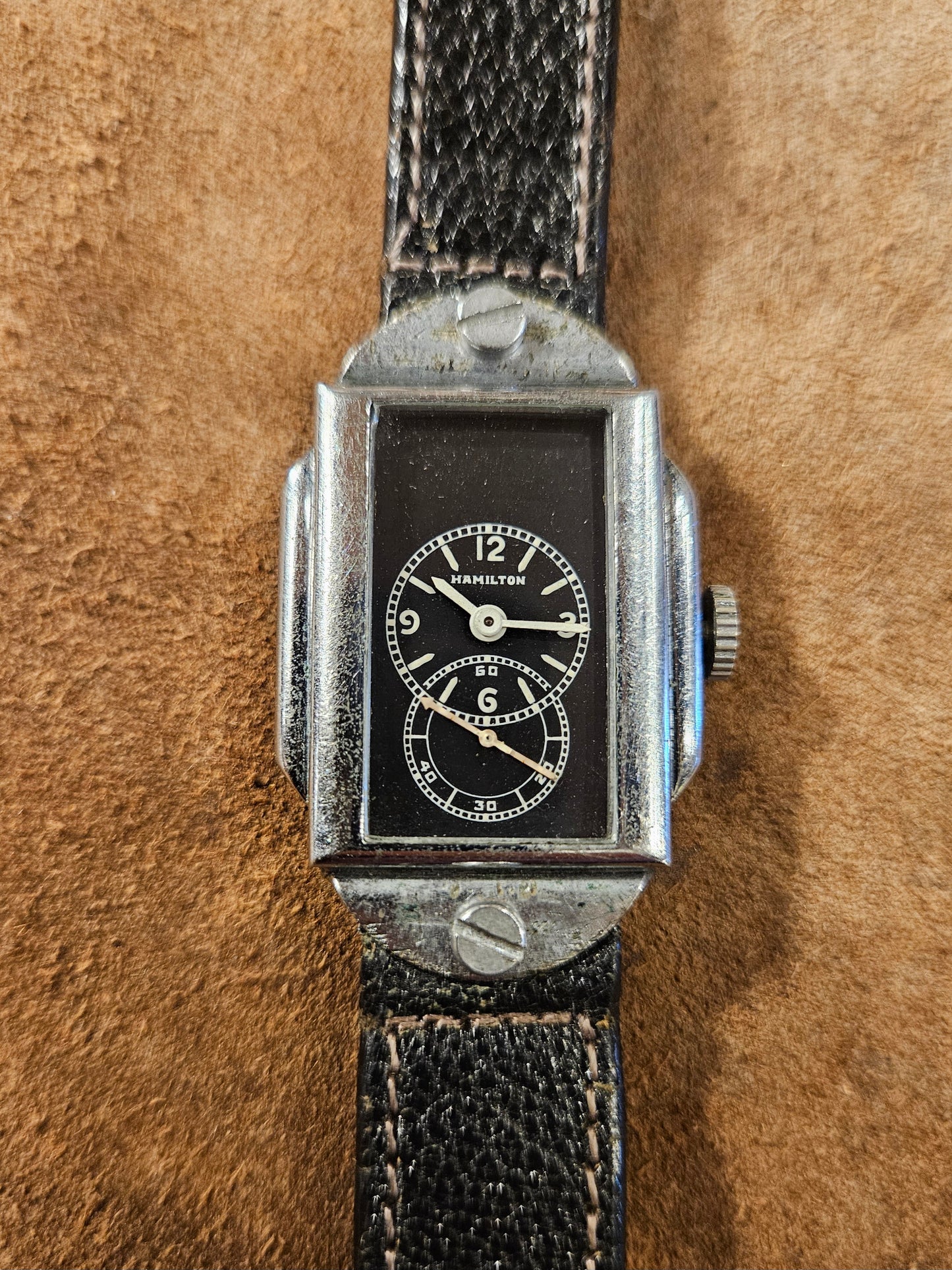 Hamilton Bomb Fair Child Gun Timer watch from WWII