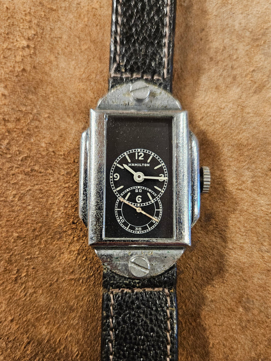 Hamilton Bomb Fair Child Gun Timer watch from WWII
