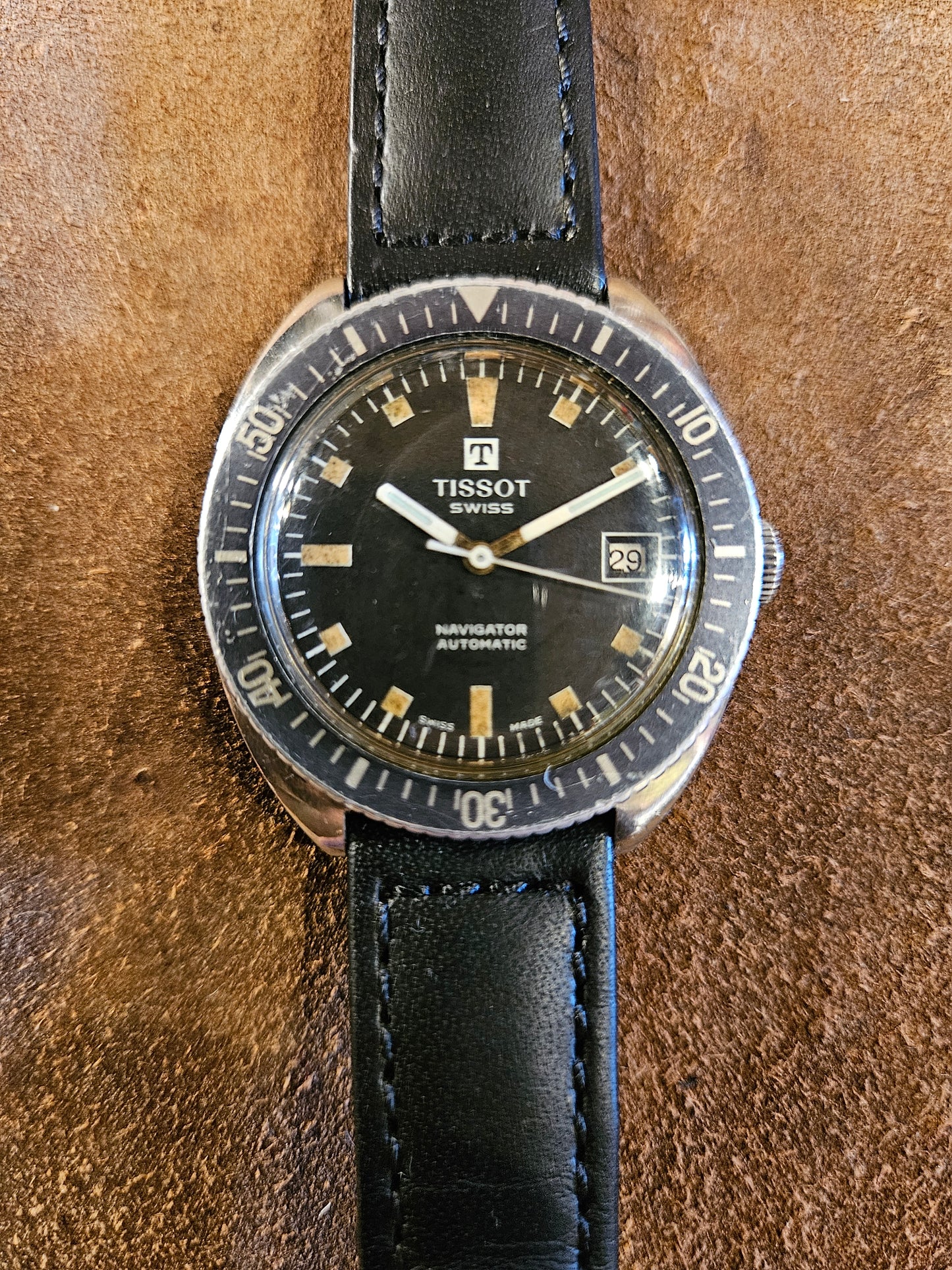Tissot 44646 Navigator Divers watch from the 1970s