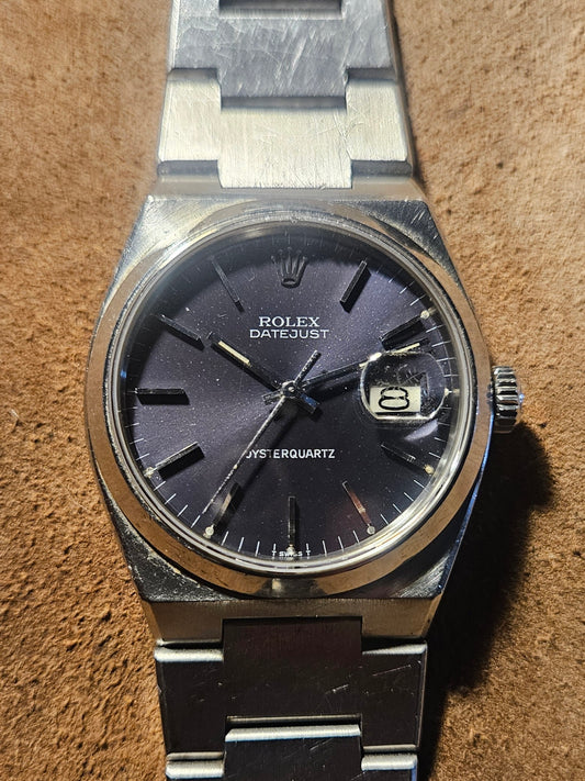 Rolex Datejust Quartz 17000 in steel from 1982 watch