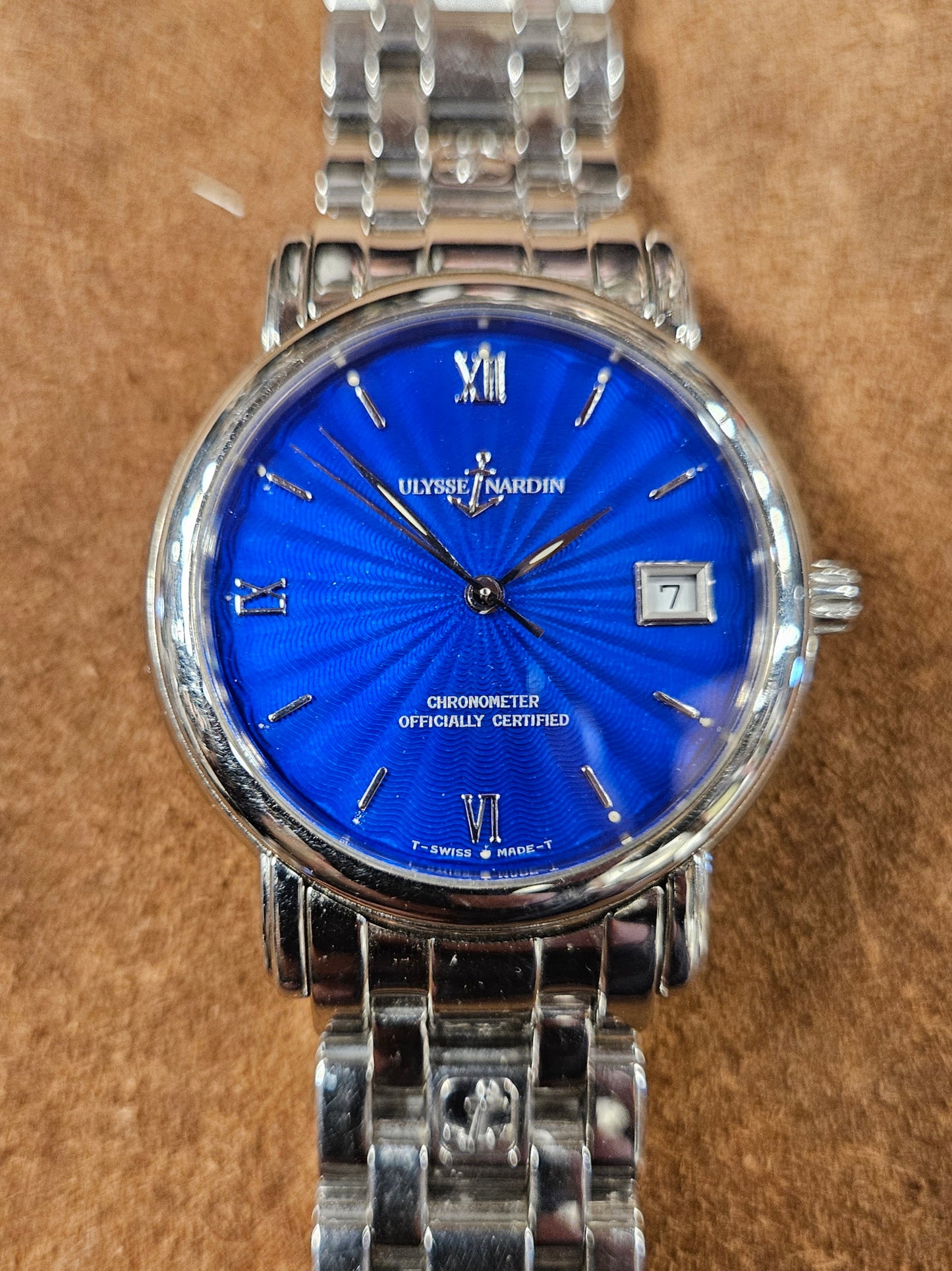 Ulysse Nardin San Marco watch in steel from the early 2000s