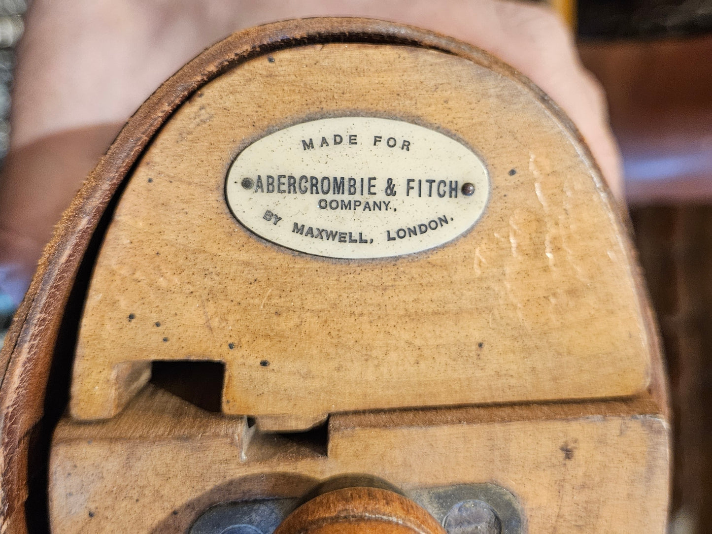 Abercrombie & Fitch Equestrian Riding boots with wooden trees