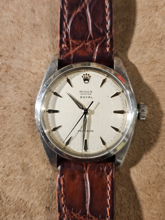 Rolex 6426 Royal Precision watch from 1959 in steel