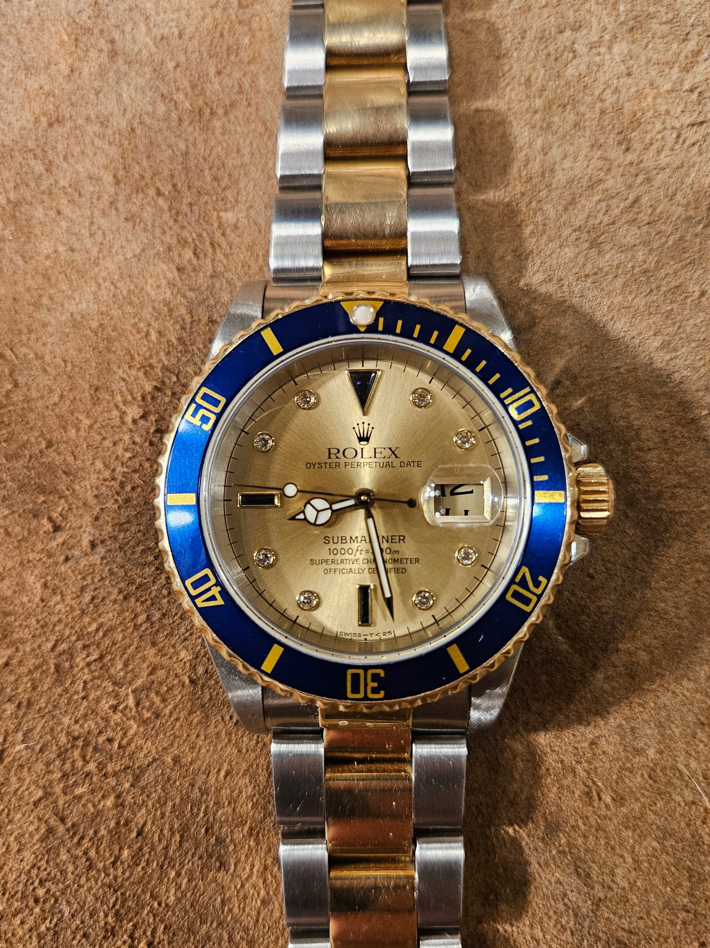 Rolex Submariner 16613 Certi Dial watch from 1991