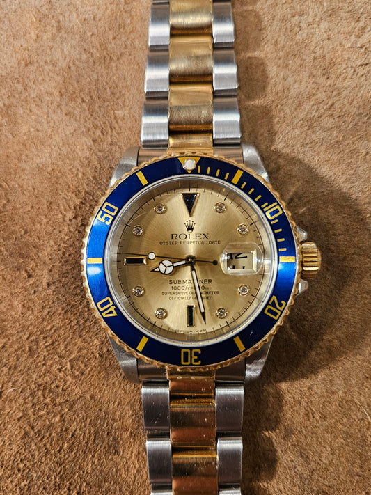 Rolex Submariner 16613 Certi Dial watch from 1991