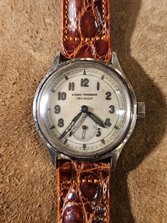 Girard Perregaux Sea Scout watch from the 1940s.