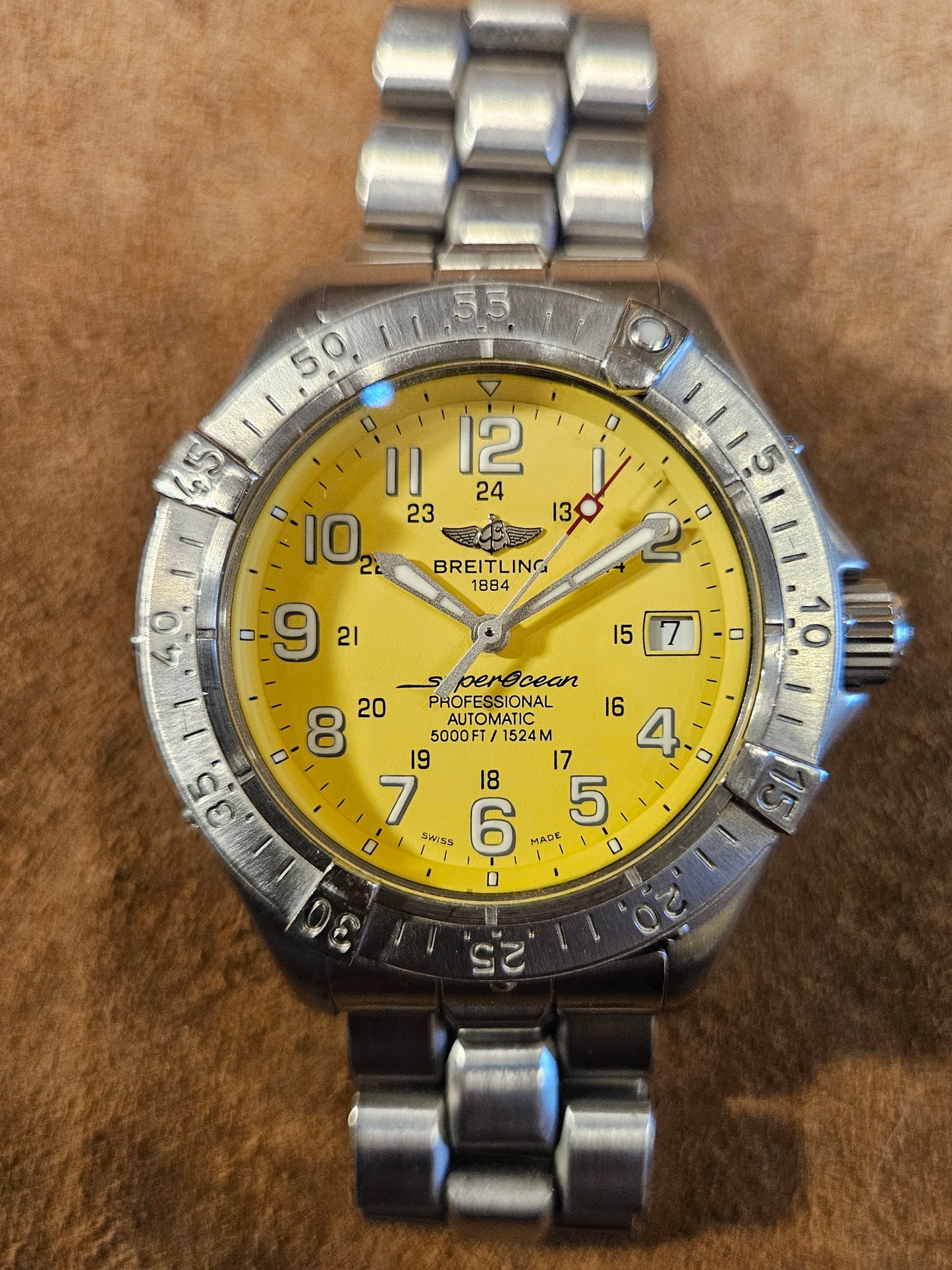 Breitling Super Ocean A17345 Steel watch