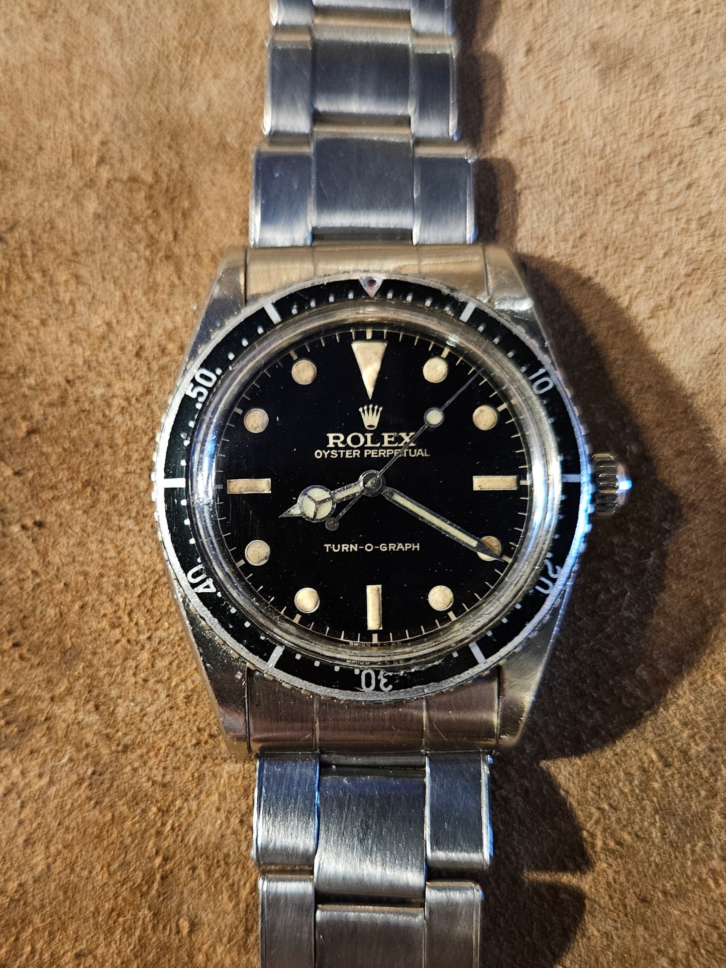 Rolex Turn o graph 6202 watch from 1963