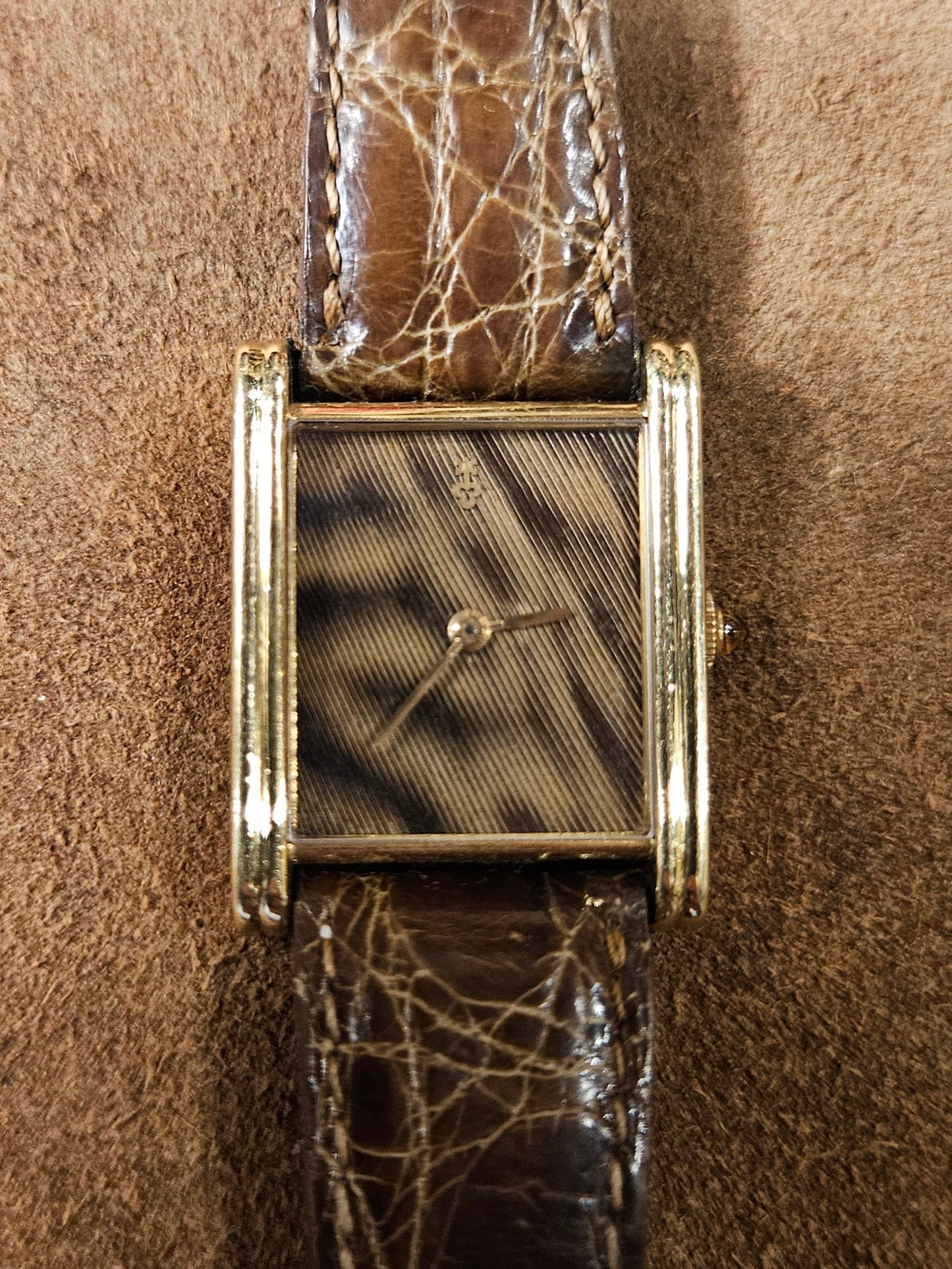 Corum Phesant dial Tank watch from the 1990s