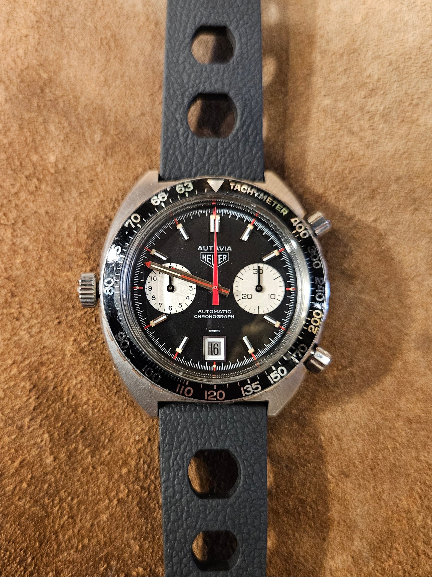 Heuer Autavia 1163 Viceroy watch from the 1970s