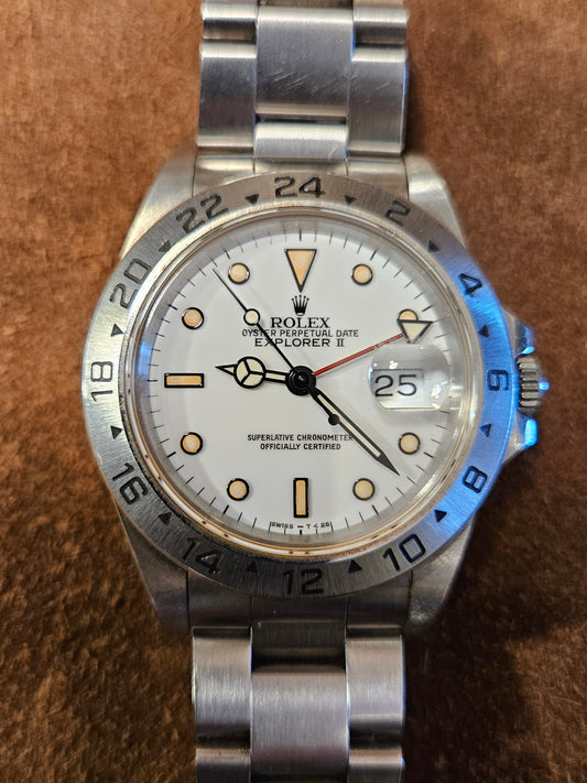 Rolex Explorer II 16570 Polar watch from 1989