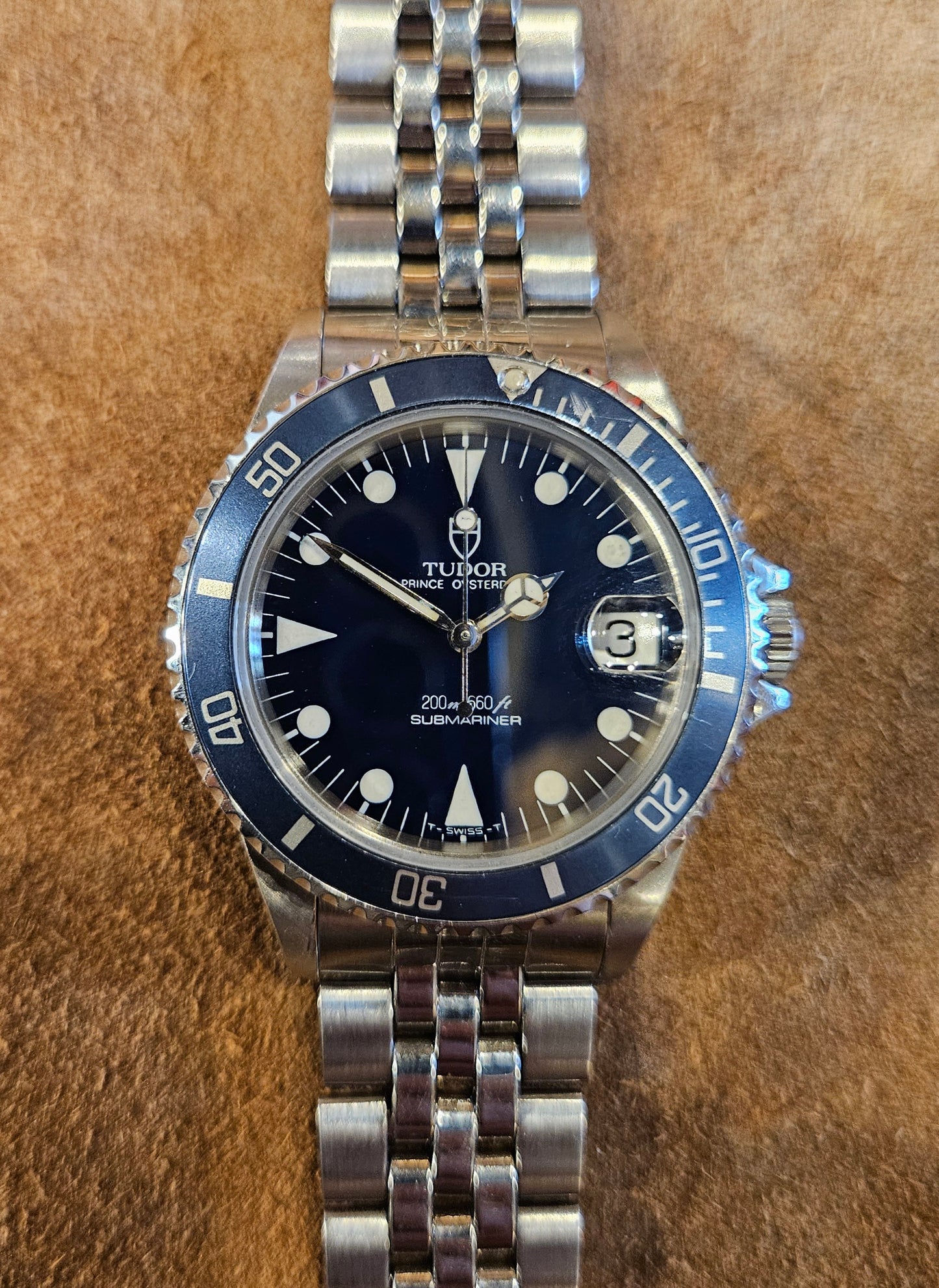 Tudor Submariner 75090 watch from 1990