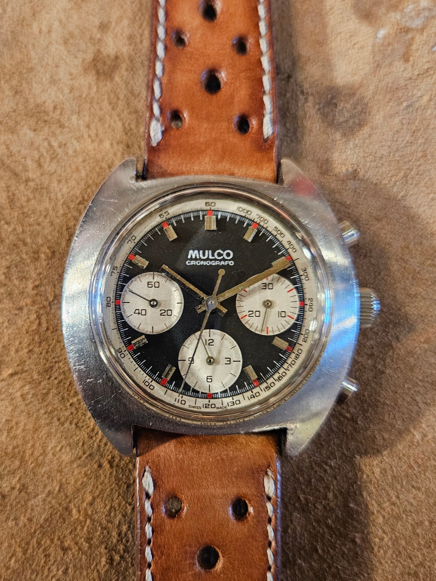 Mulco Chronograph watch from the 1960s