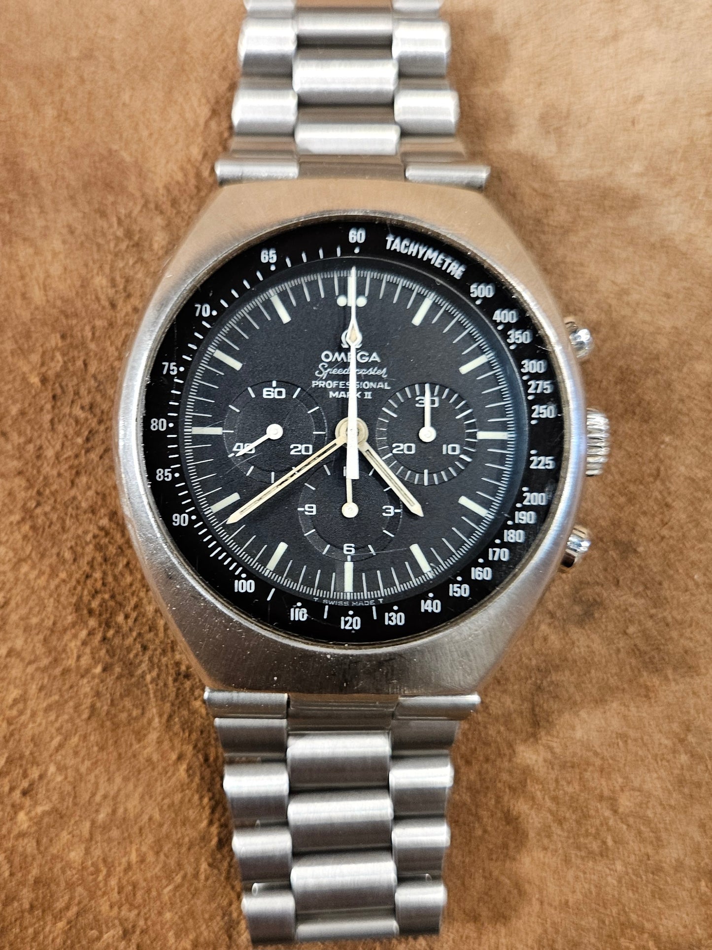 Omega Speedmaster Professional Mark II watch from the 1970s