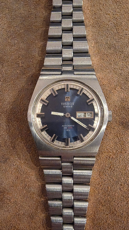 Tissot PR516 GL watch from the 1970s