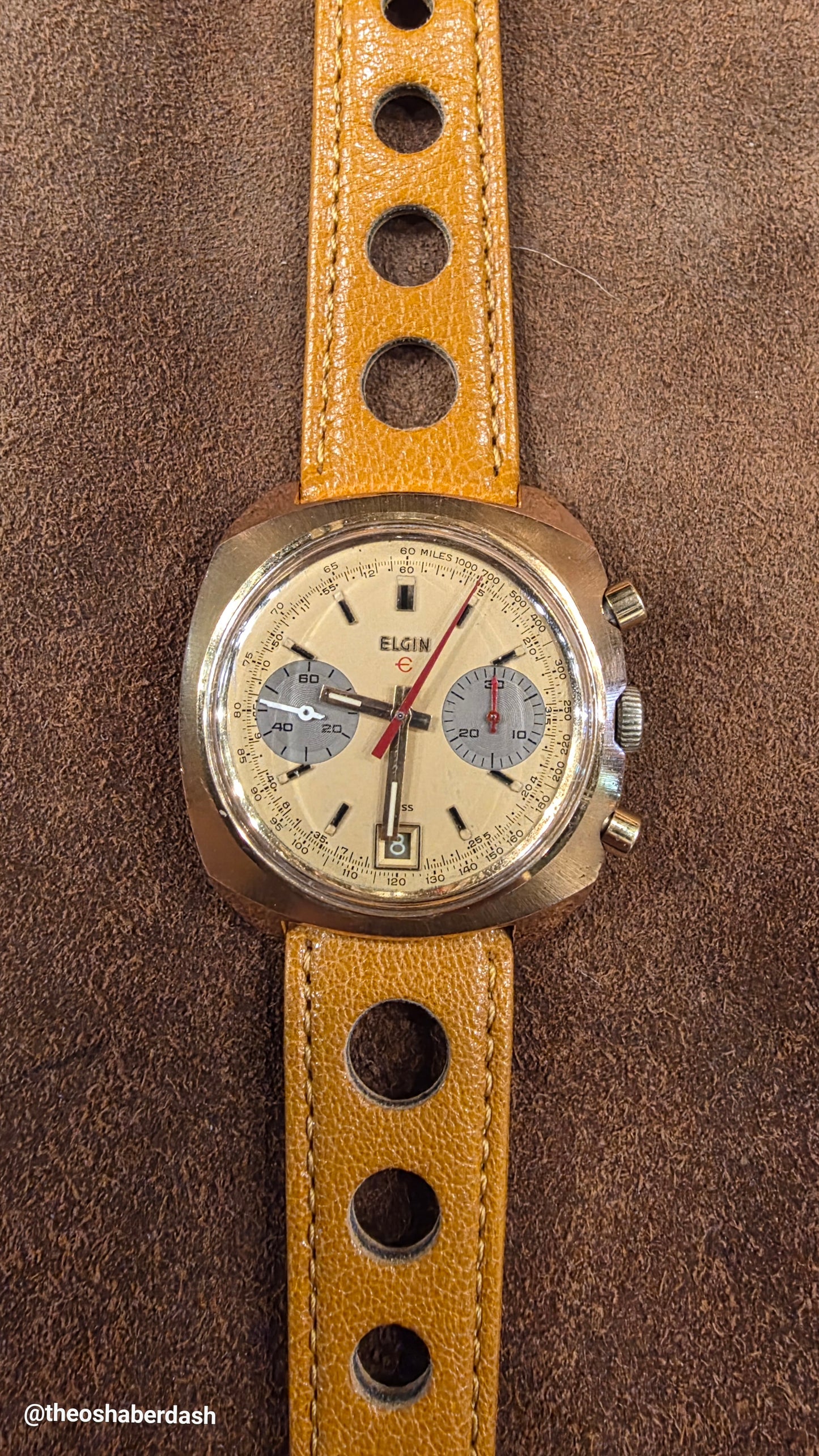 Elgin Chronograph watch from the 1970s