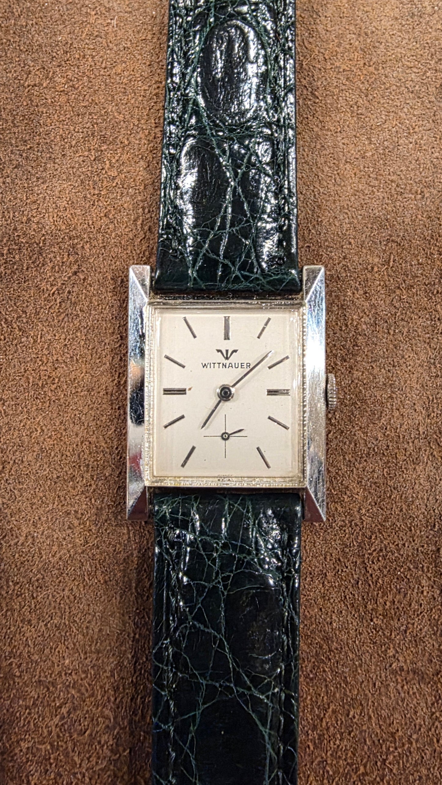 Wittnauer Tank dress watch from the 1960s.