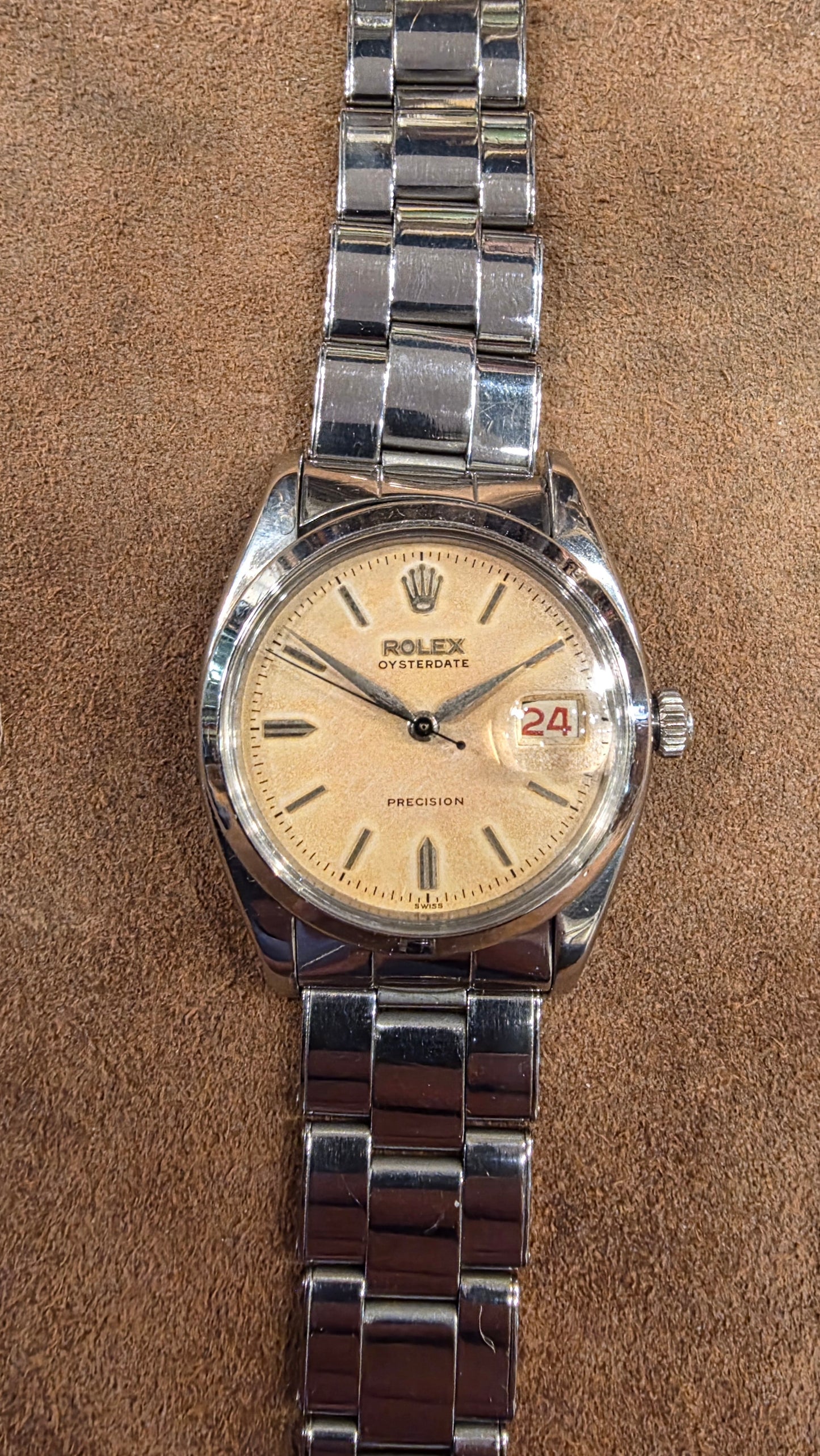 Rolex 6494 Precision date from 1958
