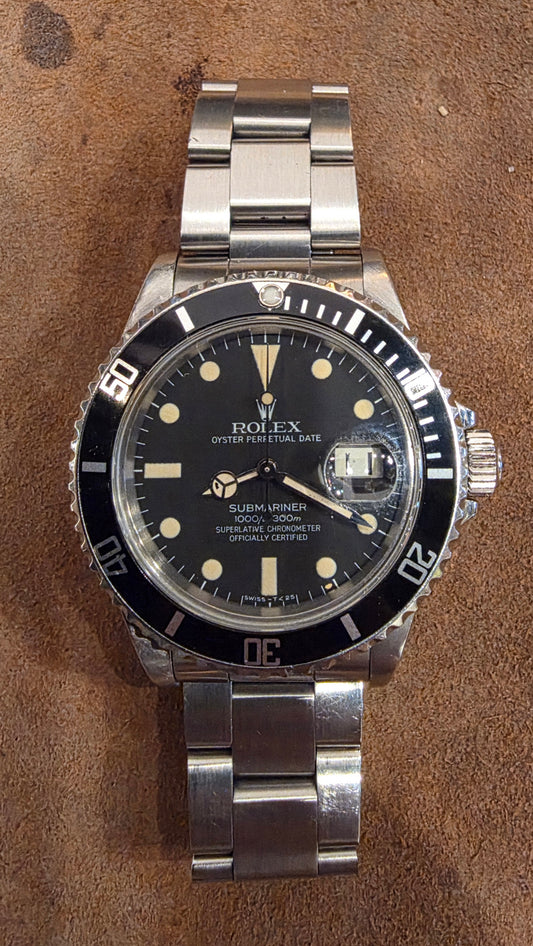 Rolex 16800 Submariner watch from 1982