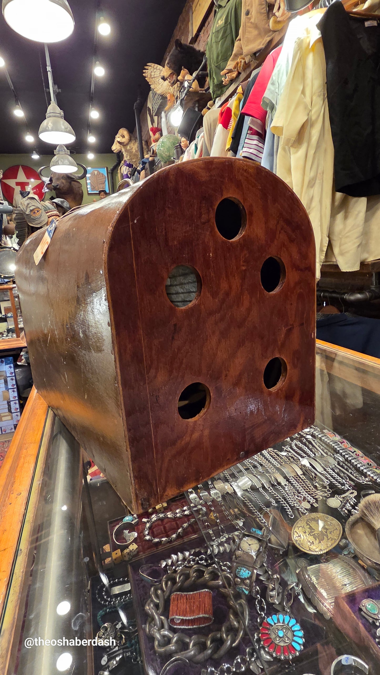 Wooden Pet Carrier from the 1930s