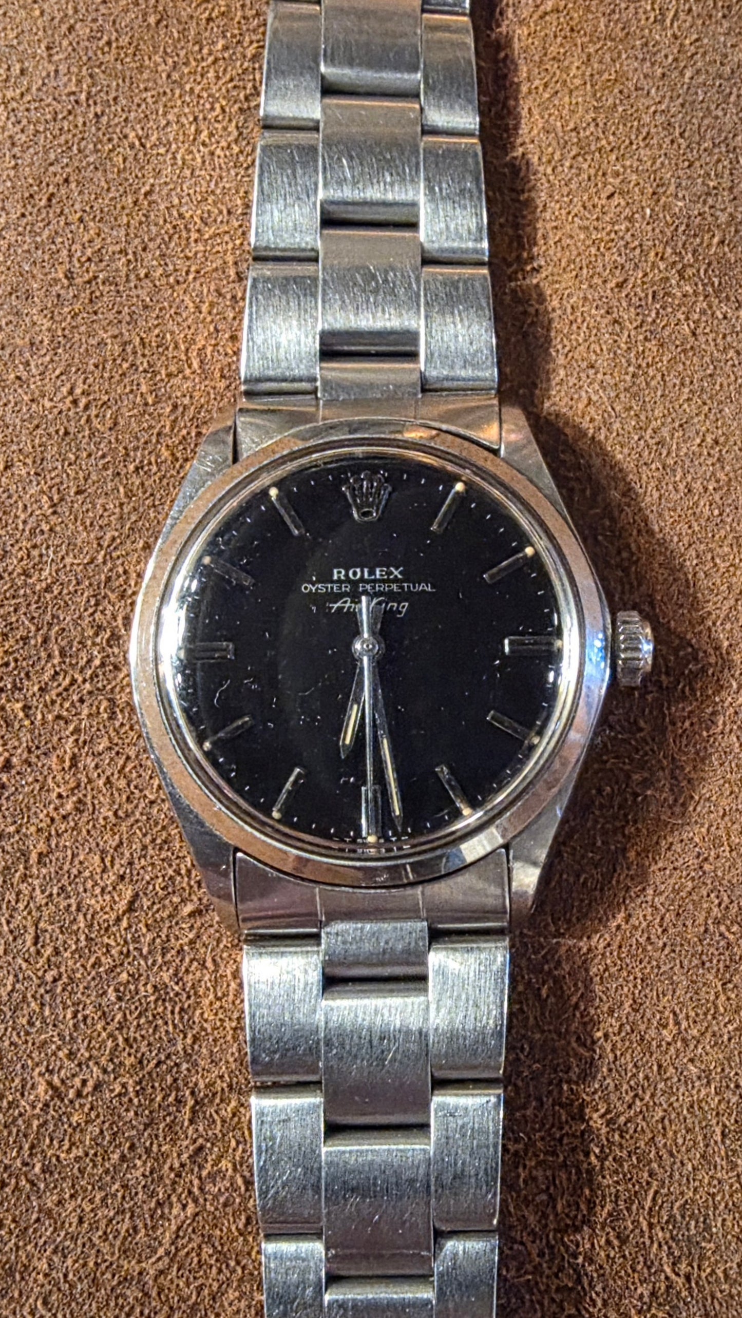 Rolex Airking 5500 watch from 1971