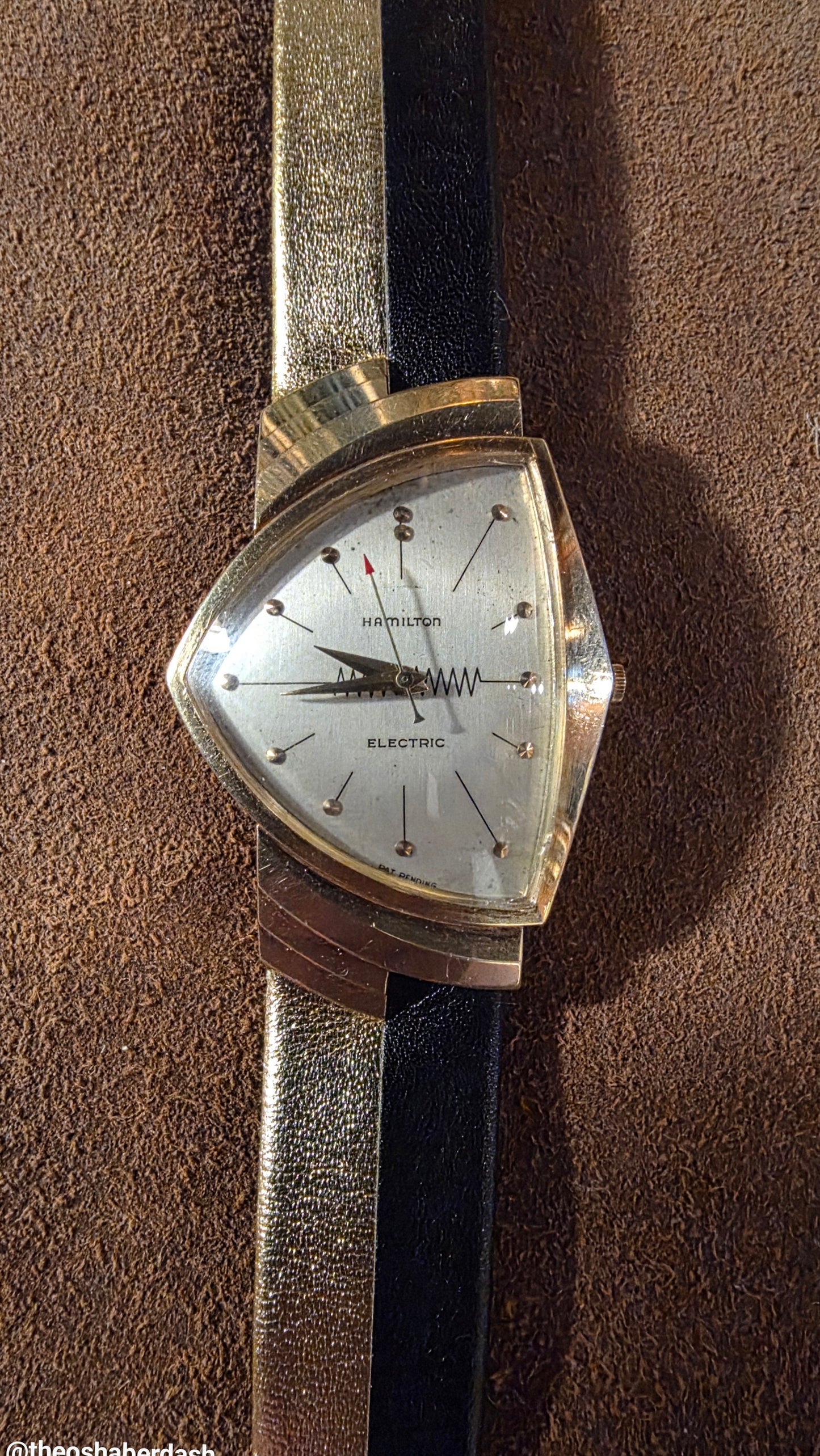 Hamilton Ventura Elvis Presely watch from the 1950s
