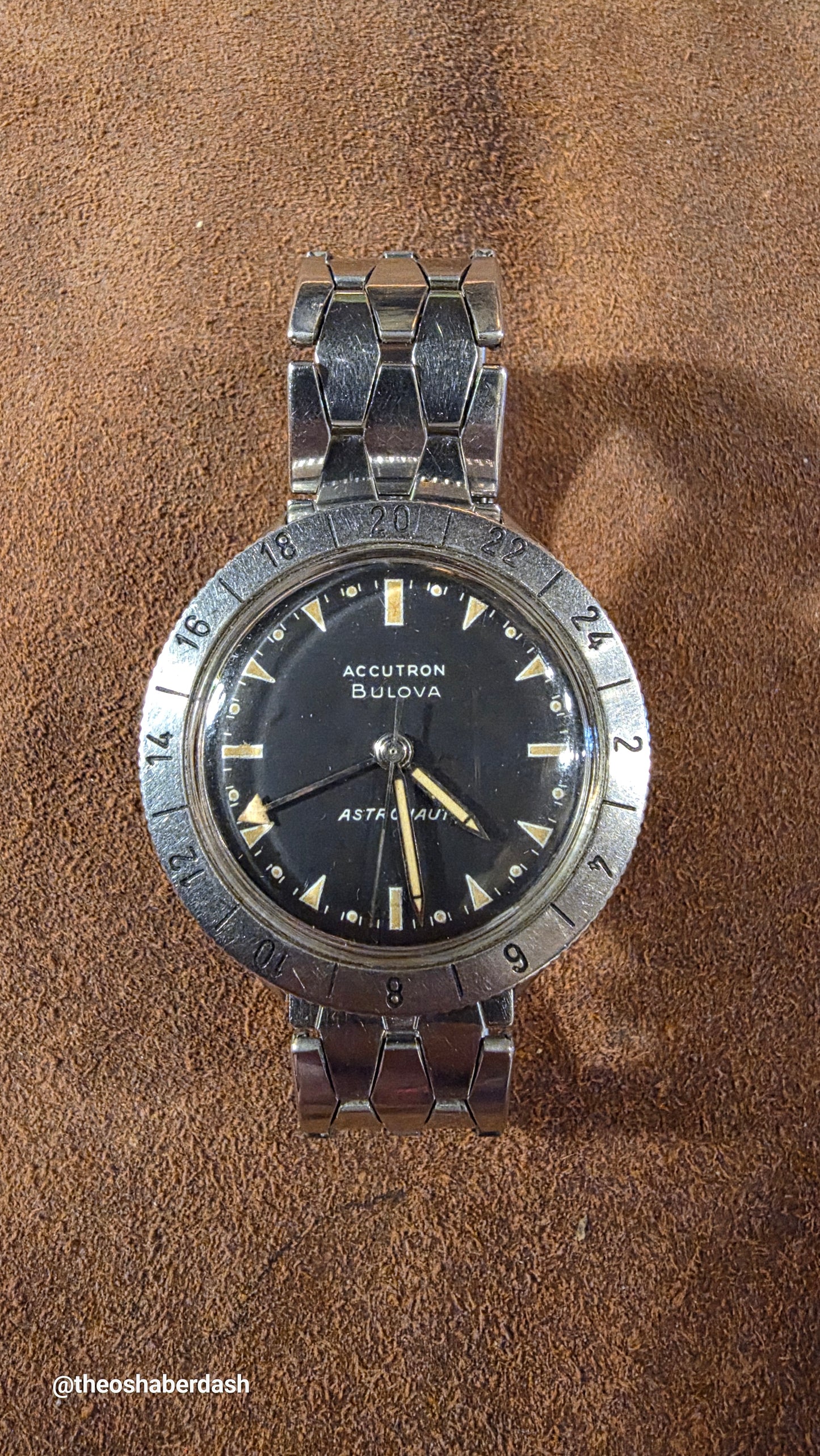Bulova Astronaut Accutron 214 watch from the 1960s