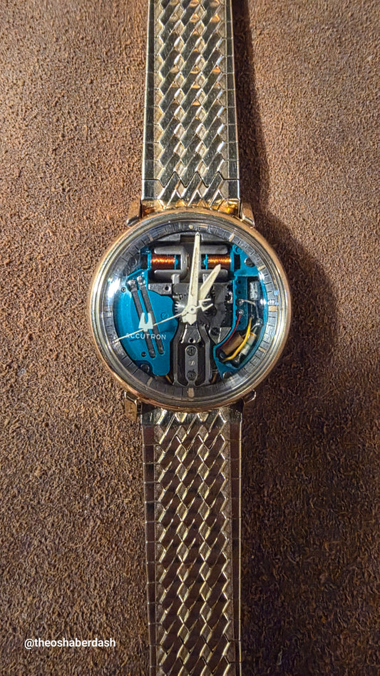 Bulova Accutron Spaceview 214 watch from the 1960s