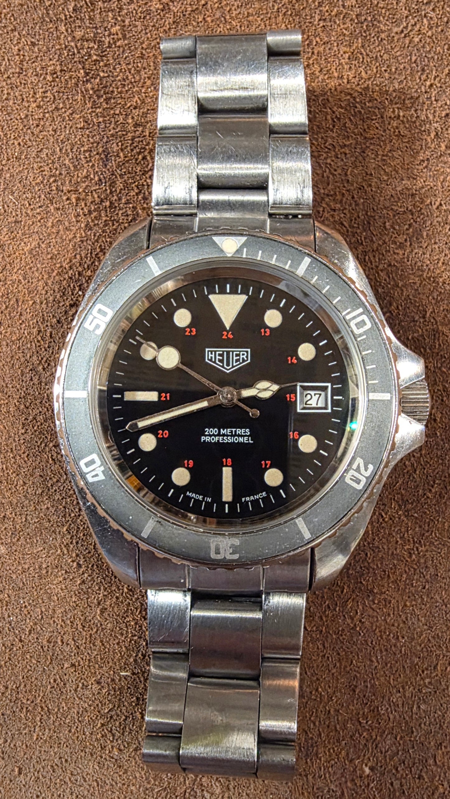 Heuer Monnin 844 watch from 1979