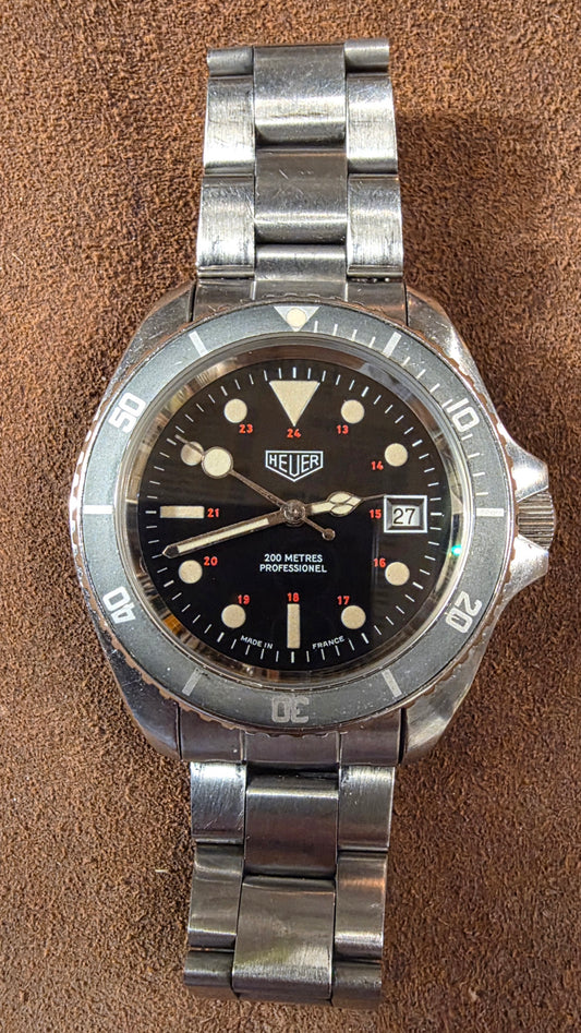 Heuer Monnin 844 watch from 1979