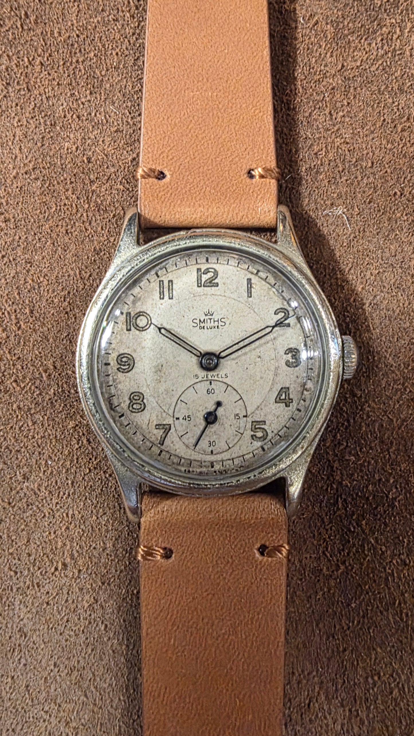Smiths Deluxe A404 watch from the 1950s