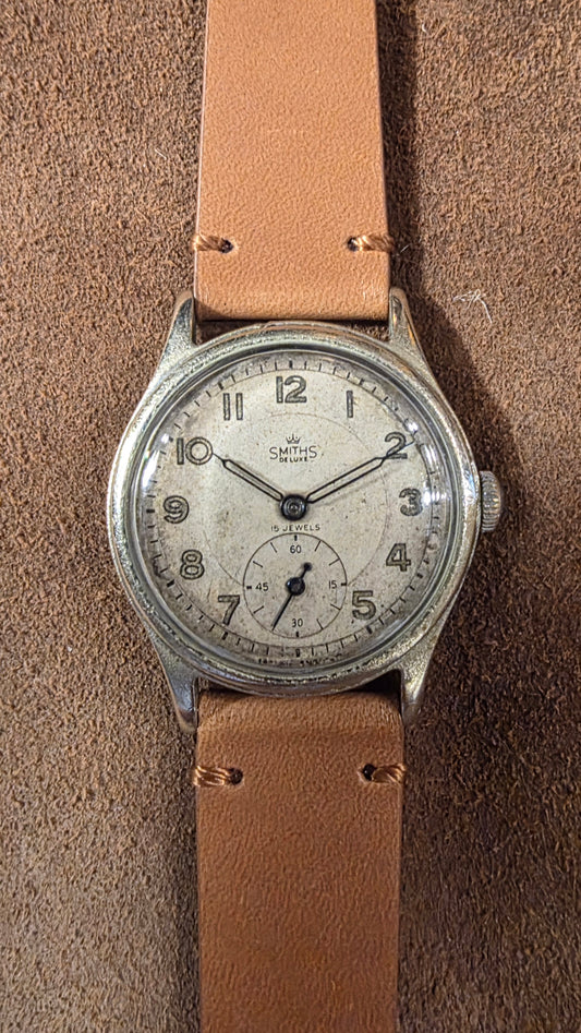 Smiths Deluxe A404 watch from the 1950s