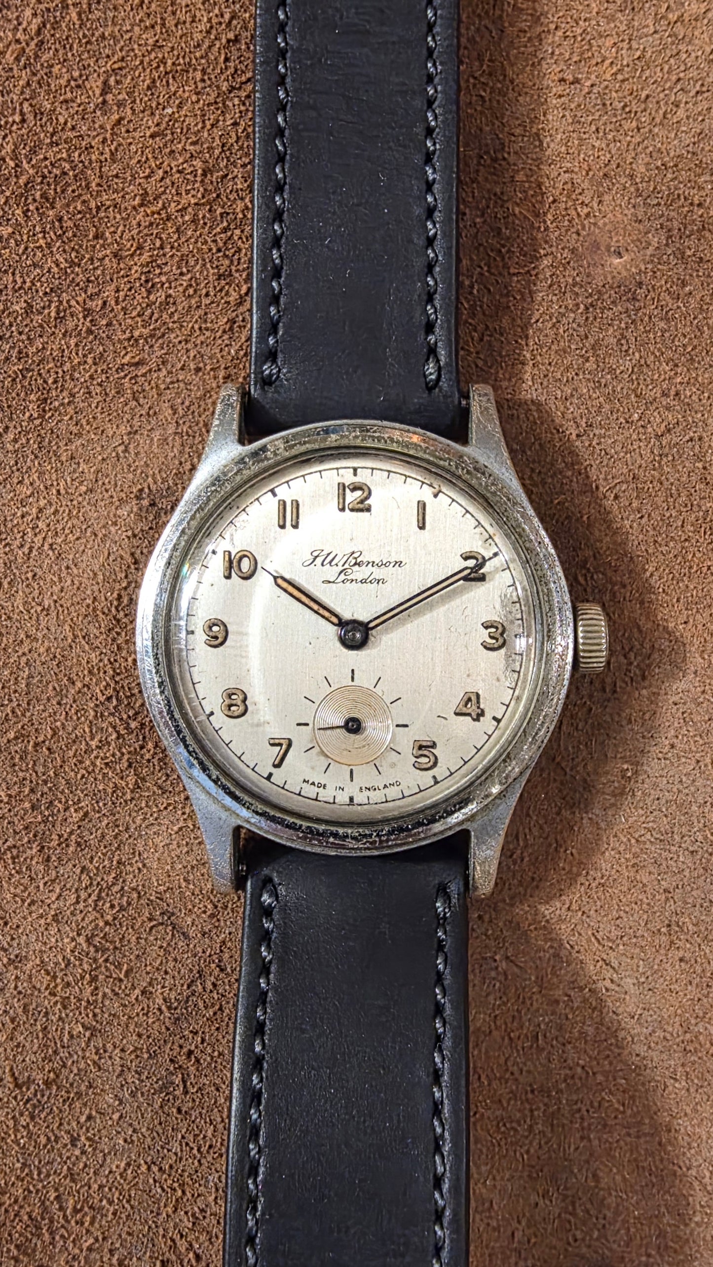 J. W Benson London watch from the 1950s