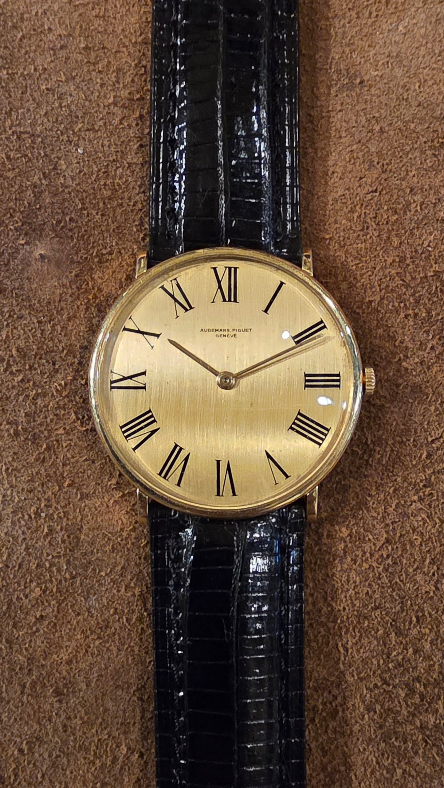Audemars Piguet extra thin dress watch from the 1960s.