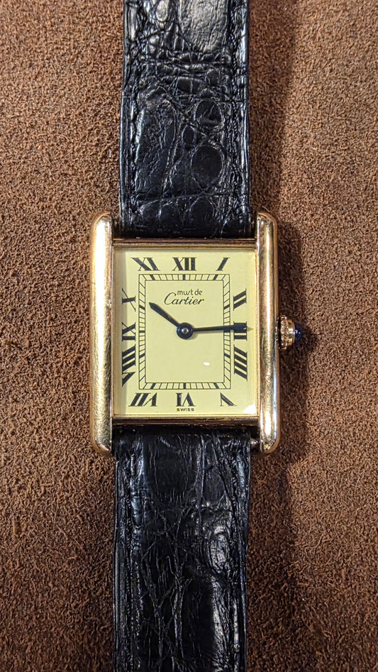 Cartier Tank watch from the 1990s