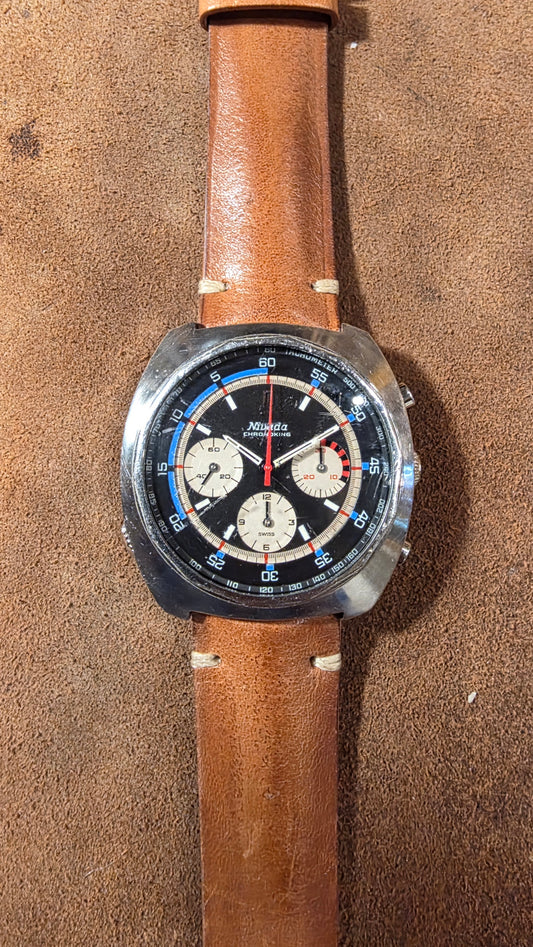 Nivada Chrono king watch from the 1970s