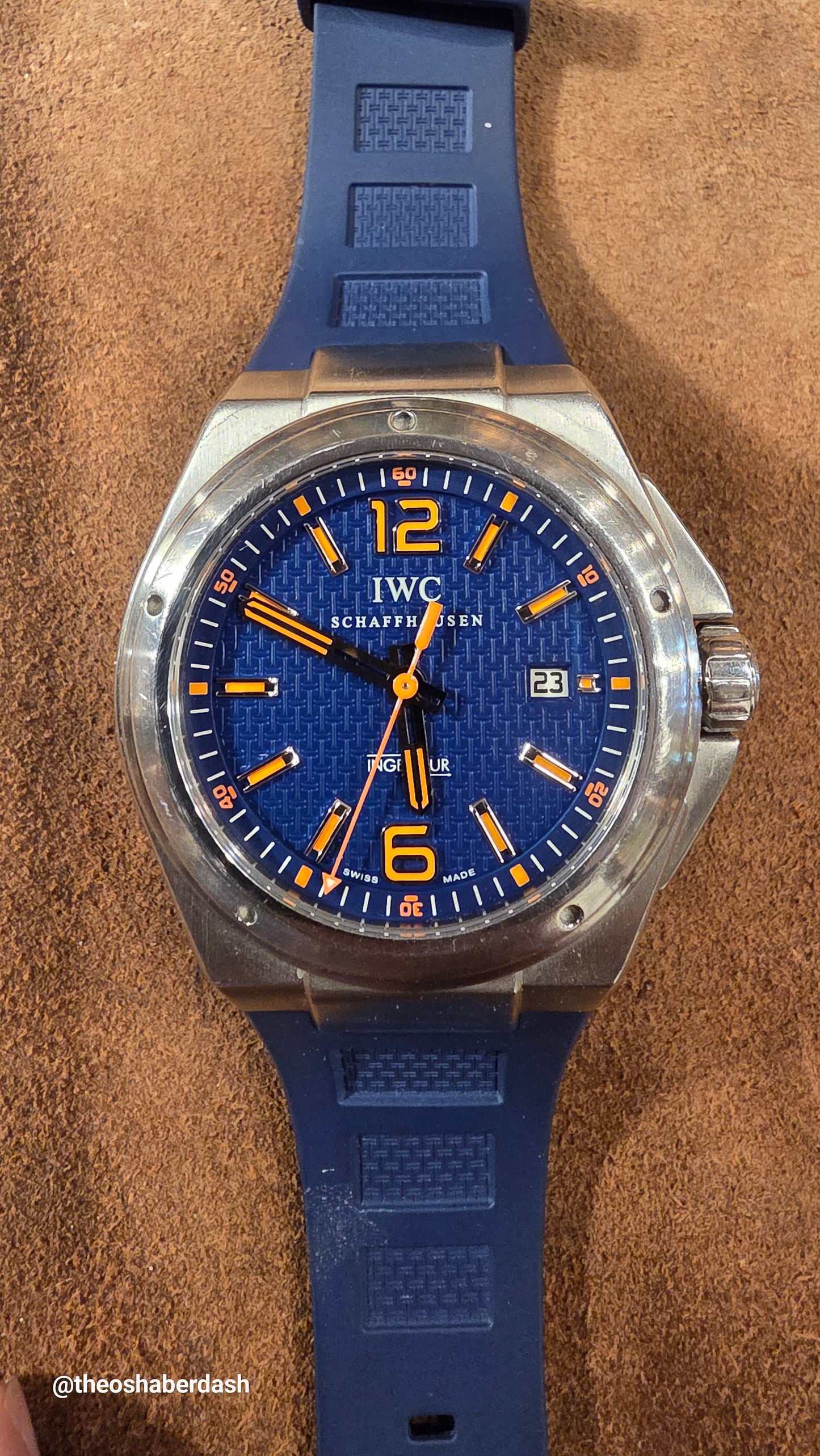 IWC Ingenieuer Mission  Earth Plastiki edition watch