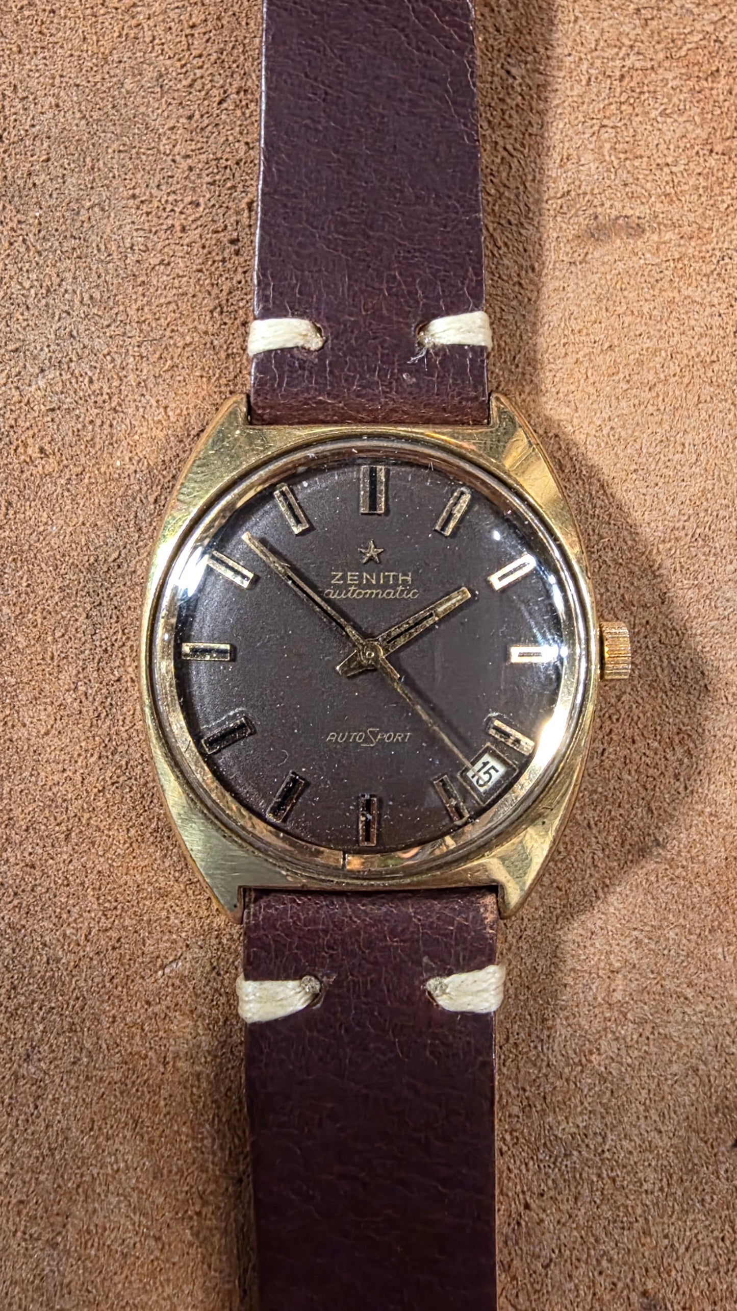 Zenith Auto sport watch from the 1960s