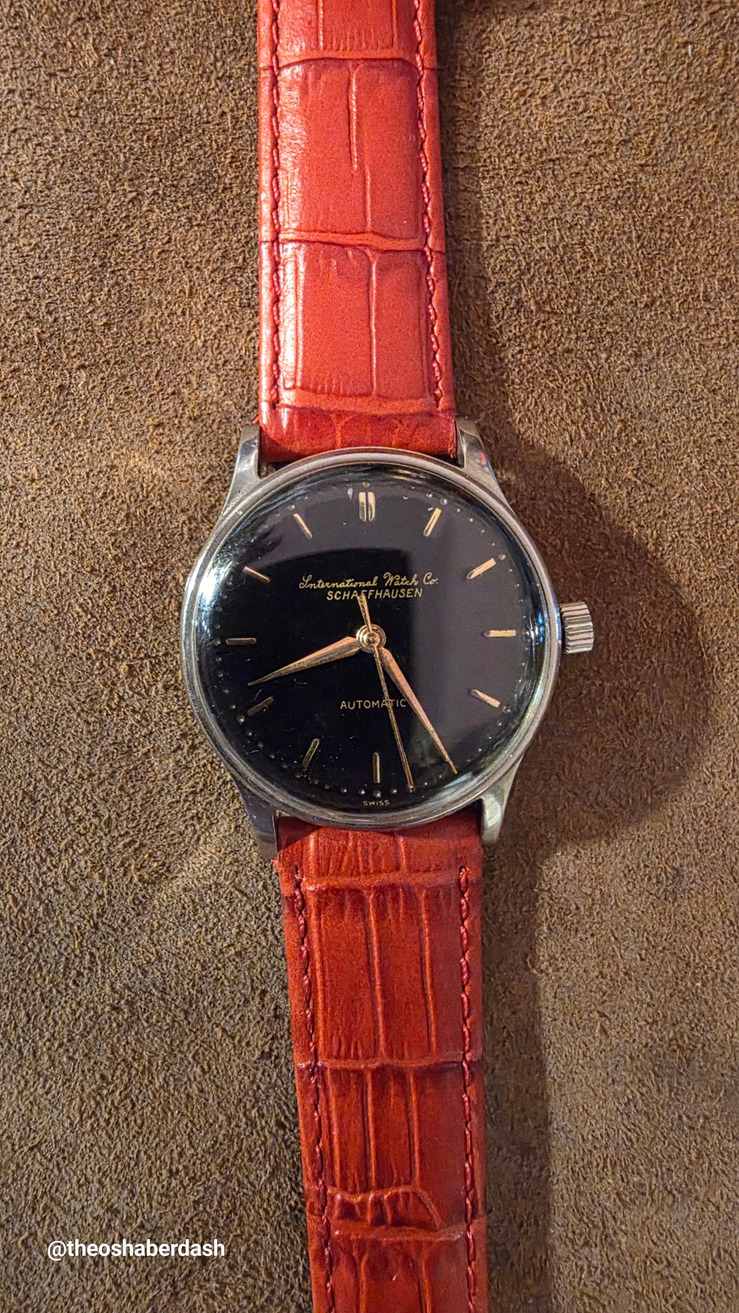 Iwc Steel watch from the 1950s