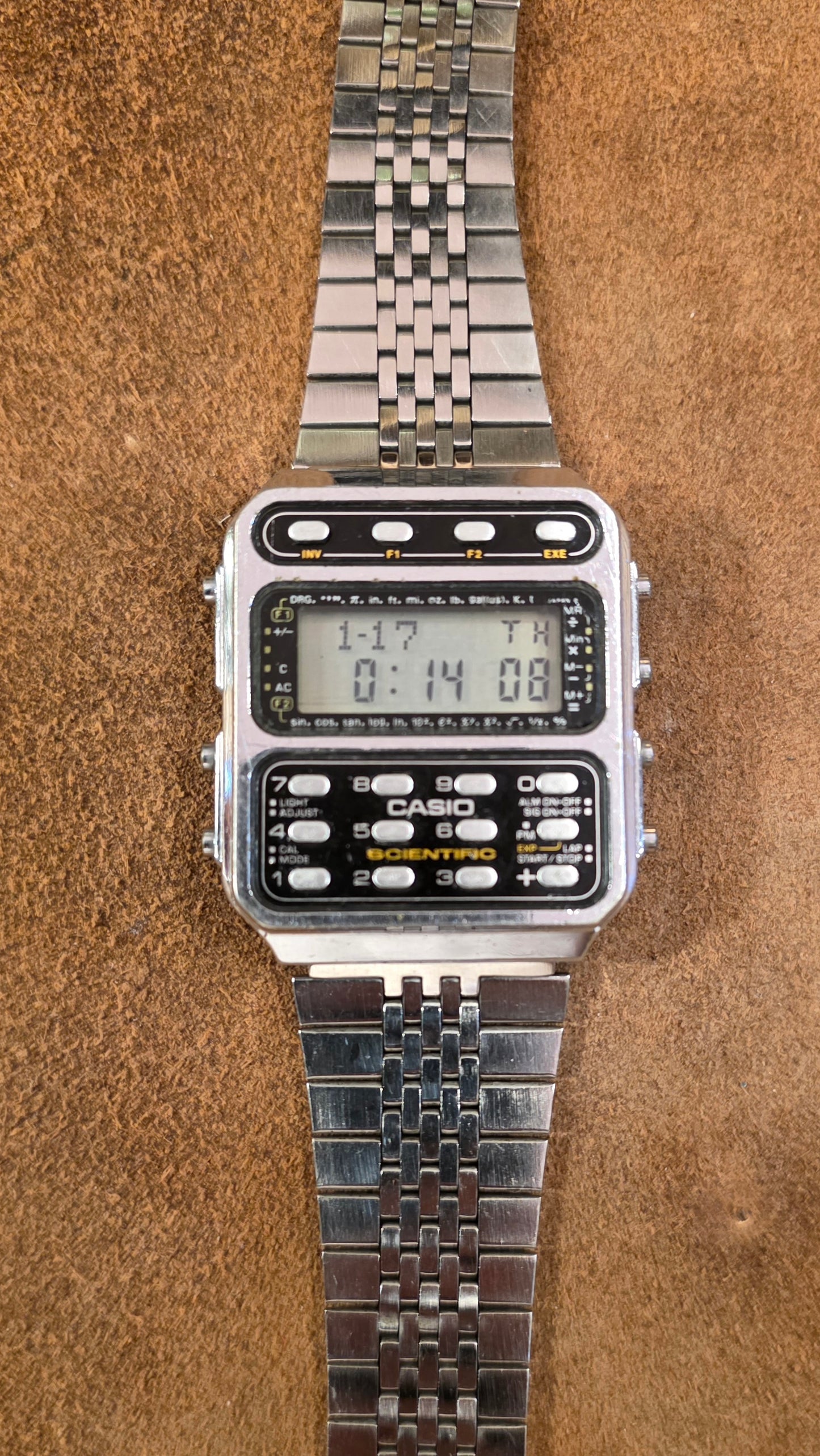 Casio CFX 200 Digital watch from 1983