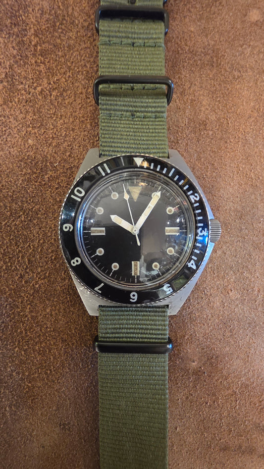 Benrus Type 1 Mil 50717 Class A watch from 1979