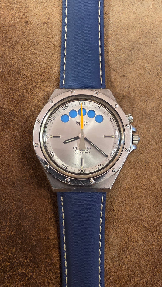 Heuer Regatta 134 500 watch from the early 1980s