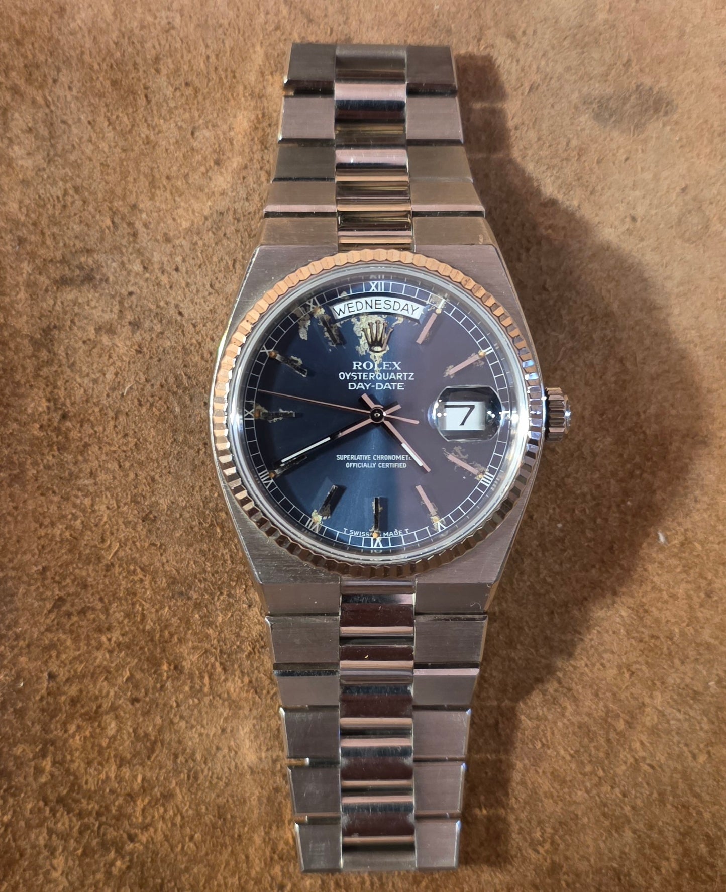 Rolex Day Date Quartz 19019 watch from 1982
