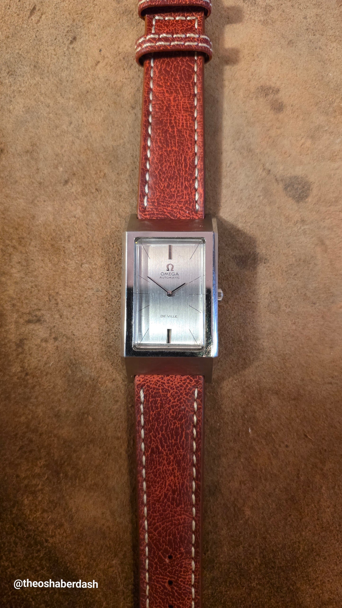 Omega DeauVille 155 0005 watch from the 1970s
