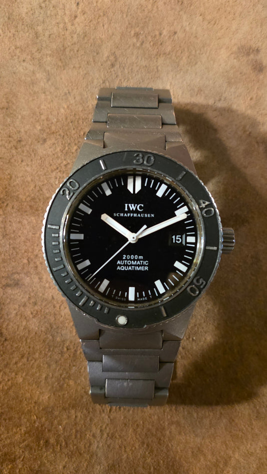 Iwc Aquatimer Gst 2000 from the  early 2000s